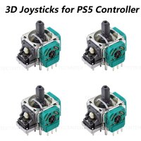 2/4PCS Replacement 3D Analog Joystick for PS5 Controller Thumb Sticks Rocker Repair Parts for PlayStation 5 Gamepad Accessories