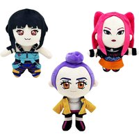 KPop Rumi Zoey Mira Plush Toys Fan Kids Hot Demon Hunters Stuffed Doll Plusie Pillow Figure XMAS Birthday Gifts Rome Decoration