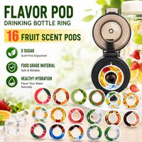 Teardrop Shaped Scent Rings Universal Flavor Pods Compatible with Air Up Water Cups Multiple Delicious Aromas Portable Fragrance