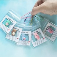 1/5/10/20/50/100pcs of Animal Pocket Hug Cards in Transparent PVC Bags, Perfect for Birthdays, Weddings, Graduations, Back to Sc