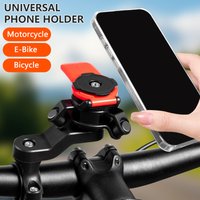 AliExpress NONE Universal Phone Holder with Shock Absorber Suitable for Bicycle and Motorcycles Compatible for IPhone Android Samsung Phones.