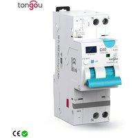 TUYA WIFI RCBO LED Adjustable Smart Circuit Breaker Residual Current Circuit breaker With Over Current and Leakage Protection