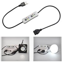 5V USB Power Supply Line Dimming Color Matching Extension Cable With Switch Adapter For USB Ceiling Fan LED Light Bulb 95AF