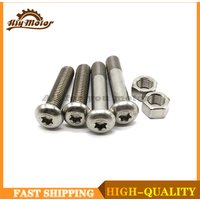 4pcs Motorcycle Rear Shock Absorber Bolts Screw For Harley Sportster XL883 1200 Dyna Touring Electra Glide Softail Fixing Bolt