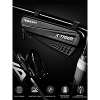 AliExpress X-TIGER Waterproof Bicycle Bag Reflective Mountain Bike Top Tube Bag 1.2L Large Capacity Shockproof MTB Bicycle Bag Accessories