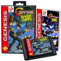 Contra The Hard Corps with Box and Manual for 16 Bit Sega MD Game Cartridge Megadrive Genesis System