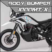 For CFMOTO 1000MT-X Motorcycle Modification Stainless Steel Bumper Car Body Anti-fall Bar Accessories