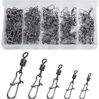 18mm-30mm Duo Lock Snap Links Swivels Quick Change Rig Carp Fishing Tackle Size.