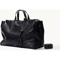 CKKUI Second Layer of Cowhide Luxury Design Briefcase Large Capacity Travel Storage Purses Korean Style Boston Tote Handbags