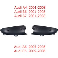 Side Mirror Bottom Cover For Audi A4 B6 B7 2001-2008 A6 C6 2005-2008 Rearview Mirror Lower Shell Automotive Accessories