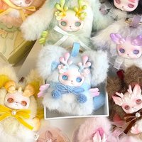 Loloan Dream Float In The World Series Plush Blind Box Kawaii Pendant Stuffed Doll Keychain Bag Charm Trendy Toy Home Decor Gift
