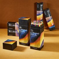 12/18/24/36/48/72 Colors Pencils Set Oil for Drawing Sketch Painting Art School Supplies Stationery for Students