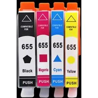 Compatible HP 655 Ink Cartridge For HP DeskJet 3525 4615 4625 5525 6520 6525 6625 Printer