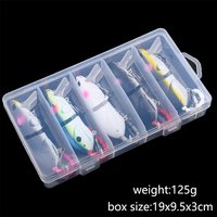 5pcs/box Mouse Lure Artificial Plastic Mouse Fishing Lure Swimbait Rat Pike Bass Minnow Floatingbaits