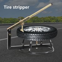 Tire Stripper Warrior Motorcycle Portable Bike Tyre Changer Bead Breaker Tool for 16''-21" Wheel Size Tyre Changer Bead Breaker for 16-21 Inch Wheels, Portable Tire Stripper with 74cm Lever Arm and