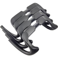 AliExpress BIKEDOC HB23 Ultralight Sprint Track Handlebar 260g Carbon Bike Handlebar Reach 104MM Drop 120MM