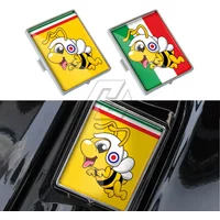 For Piaggio Vespa Scooter LX LXV Primavera Sprint GTS Super 50 150 250 300 300ie Front Rectangle Badge Sticker
