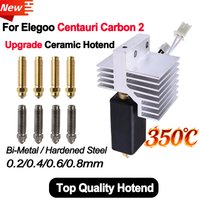Upgrade Hotend For Centauri Carbon 2 Extruder 0.2/0.4/0.6/0.8mm Hotend Kit For Elegoo centauri carbon 2 nozzle 3D Printer Parts