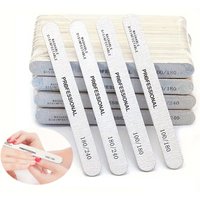 10/30/50Pcs Nail File 100/180/240 Wooden Sanding Buffer Block Pedicure Manicure UV Gel Nail Polish Pro Files Artificial tips