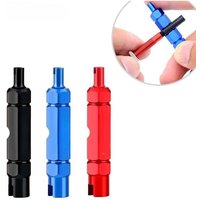 AliExpress NONE 3-in-1 Bike Multifunctional Valve Core Remover Tool Wrench Spanner For Bicycle Schrader and Presta Valve Extender