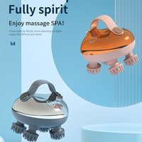 Electric Scalp Massager Rechargeable Head Massager Scalp Stress Relax Waterproof Handheld Hair Scalp Scratcher A Easy To Use