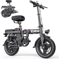 AliExpress Toofly GE5 Adult Electric Bicycle, 48V 15AH E-bike,250W city ebike, 14-inch tire Foldable Electric Bike