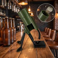 Beer Bottle Mortar Bottle Opener Free Push Down Opener Heavy-duty Tactical Cap Launcher Push Down Opener Bartender Tool New 2026