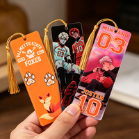 All For The Game AFTG Acrylic Bookmark Palmetto State Foxes Andrew Minyard Neil Josten Andreil Double Sided Tassel Bookmark Fan