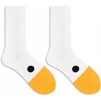 Cartoon Women Socks Fashionable And Versatile Cute Design Funny Goose Head Breathable Soft Comfortable Casual Socks Sport