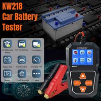 6V 12V Car Motorcycle Battery Tester Analyzer KONNWEI KW218 SOH SOC Battery Analyzer Auto Tester Tools Cranking Charging Test