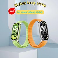 Nylon Strap for Xiaomi Band 10/9/8 Sports soft Comfortable Wristband smartwatch Mi band10 9 8NFC Breathable Strap Accessories