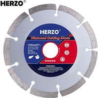HERZO 125MM Cutting Disc Diamond Multifunctional Cutting Saw Blade Tile Ceramic Cutter For Angle Grinder