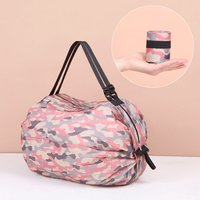 Aufbewahrungstasche mit Griff, tragbare Reise-Tarnhandtaschen, Einkaufstasche mit großer Kapazität, leicht, leicht zu tragen, faltbares Design