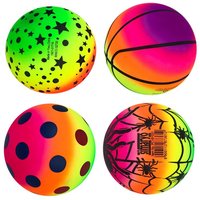 6 Inch Playground Ball Colorful Inflatable Beach Balls Rainbow PVC Sports Kickball Kids Handball For Indoor And Outdoor