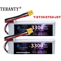 Upgrade 3300mAh 7.4V 2S LiPo Battery For RC Car Quadcopter Boat Drones Spare Parts 60C Battery With JST XT30 XT60 Plug