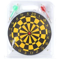 Dart board set small double-sided professional children's dart set entertainment toy with flying needle