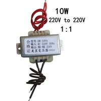 Transformateur d'isolation 10W DB-10VA AC220V vers 6V 9V 12V 18V 24V 30V 36V 110V 220V 1:1 Isolation de sécurité Filtrage anti-interférence