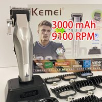 Kemei KM-1798 Professioneller Haarschneider 3000mAh Elektrische Haarschneidemaschine USB Wiederaufladbare Haarschneidemaschine