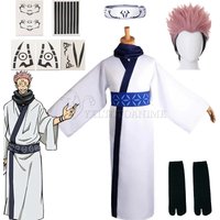 Ryomen Sukuna Cosplay Jujutsu Kaisen Costumes Adult Men Women Outfits Japan Kimono Hanfu Halloween Anime Clothing