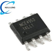 10pcs/lot NCE4953 SOP-8 NCE 4953 SOP8 30V/5.1A Dual P-channel MOS Field-effect Transistor IC Chip New Original