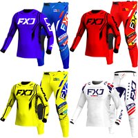 AliExpress NEW 2025 FXJ motocross jersey and pants enduro mx gear set motorbike clothing mtb carracing suit Off Road equipment
