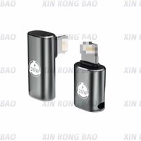 PD20W USB Type-C Fast Charging Adapter For IPhone 11 13 14P USB C Female To Lighting Male Straight Head Elbow Converter Adapter