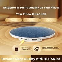 Under Pillow Speaker 30/60/90-Minute Auto Timer Function Bluetooth 5.4 MP3 Playback Capability Sleep Aid Supports Relaxation