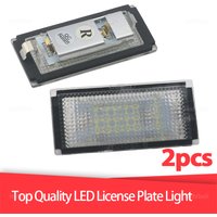 For BMW 3 Series E46 2-Door M3 1998-2003 2x Car Rear LED SMD License Number Plate Light Lamp 6000K White 51137031085