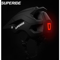 AliExpress superide SUPERIDE Anti-impact DH MTB Bicycle Helmet with USB Rearlight Ultralight Road Mountain Bike Helmet Men Women Cycling Helmet