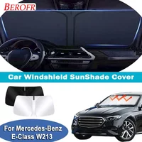 For Mercedes-Benz E-Class W213 2016-2023 Car Windshield Sunshade Cover Front Window Sun Shade Heat Insulation Summer