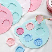 Silicone Sealing Wax Board Pad Wax Seal Fire Lacquer Mold Paint Backing For DIY Wedding Brithday Party Gifts Sealling Wax Pads