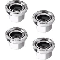 4 M10 Mountain Bike Wheel Skewer Nuts BMX Bolts Accessories