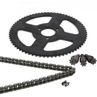 Motorcycle 25H 136 Links Chain 68T 26mm Rear Sprocket For 47cc 49cc 2 Stroke Engine Pocket Bike Mini Moto Small ATV Quad Bike