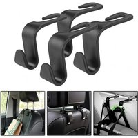 Car Seat Back Hook Universal Car Single Hook Hanger Headrest Storage Hanger Clip High Quality Car Interior Accessories